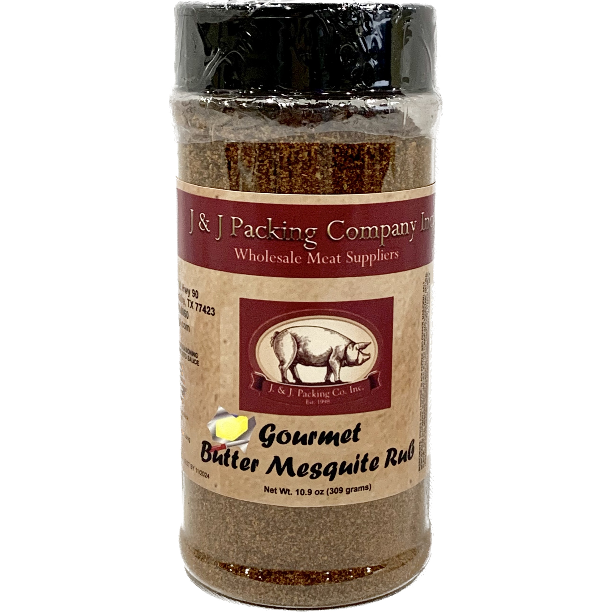 Gourmet Butter Mesquite Rub J&J Packing Company, Inc.